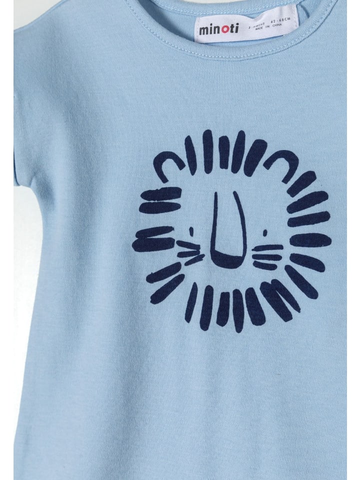 Minoti 4er. Set: Strampler 24babypack4 in hellblau günstig kaufen