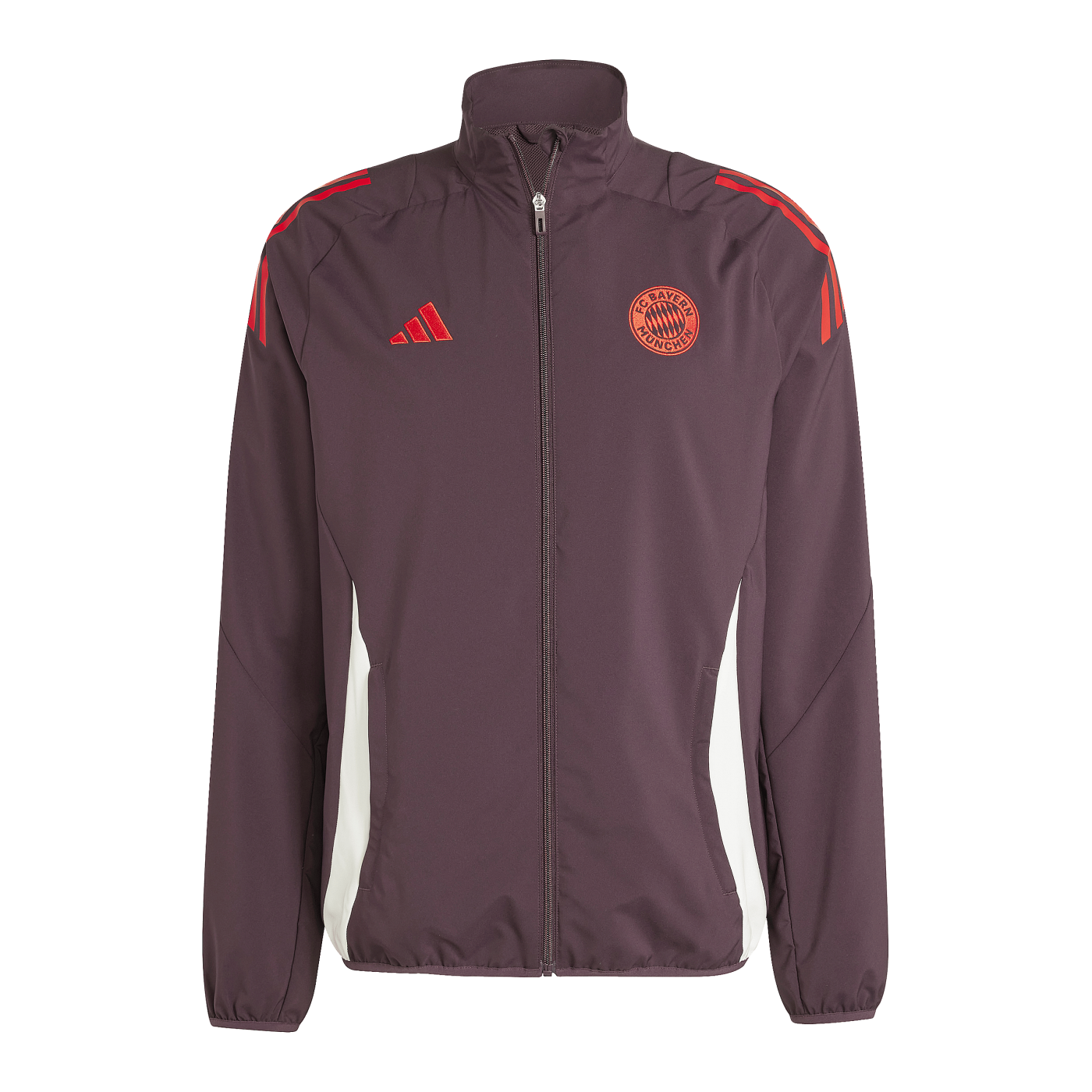 adidas FC Bayern München Prematch Jacke 2024/2025 Rot
