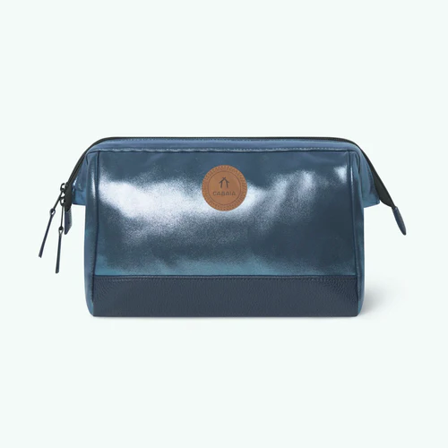 Larissa navy blue toiletry bag