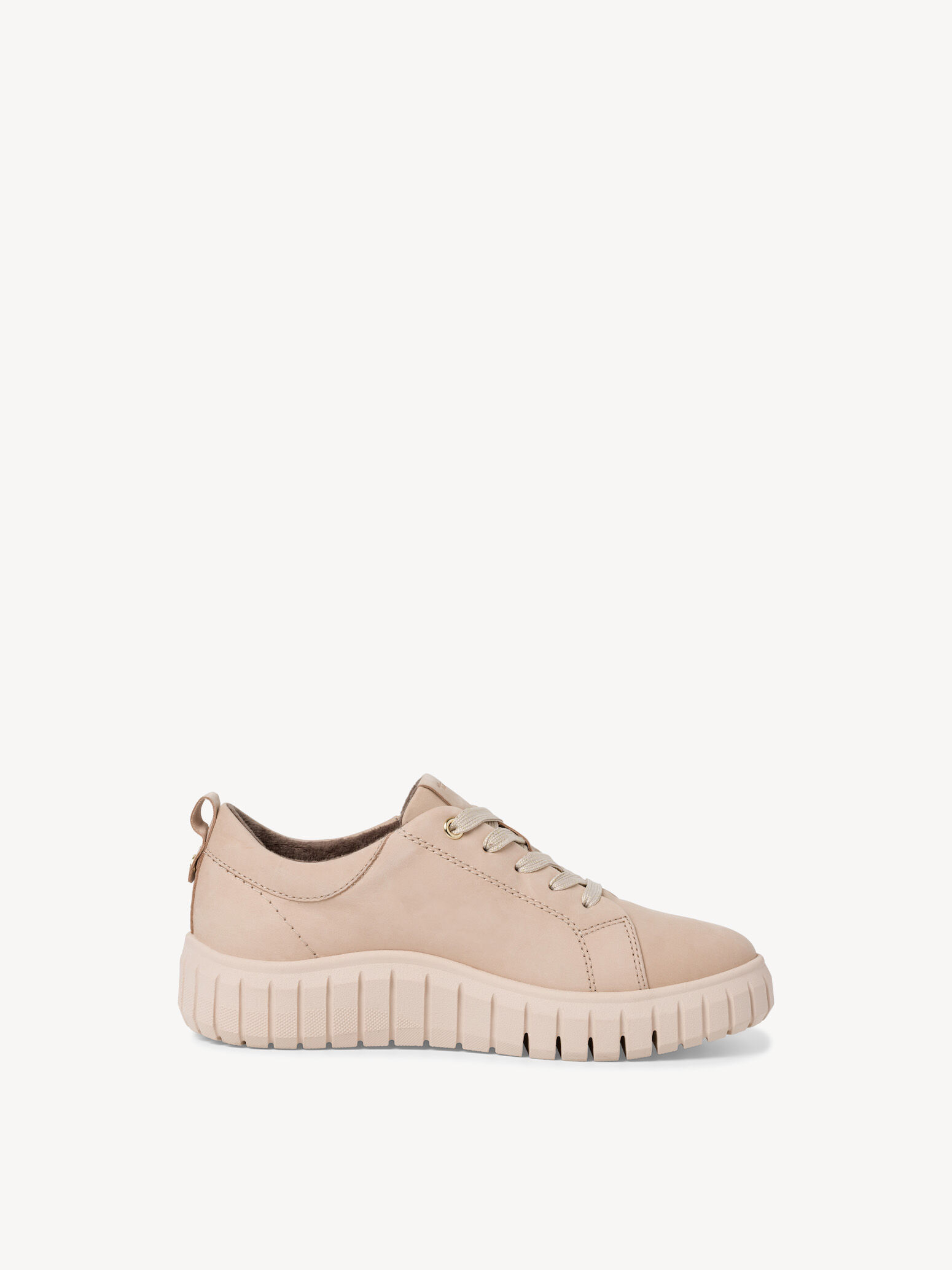 Basket en cuir - beige