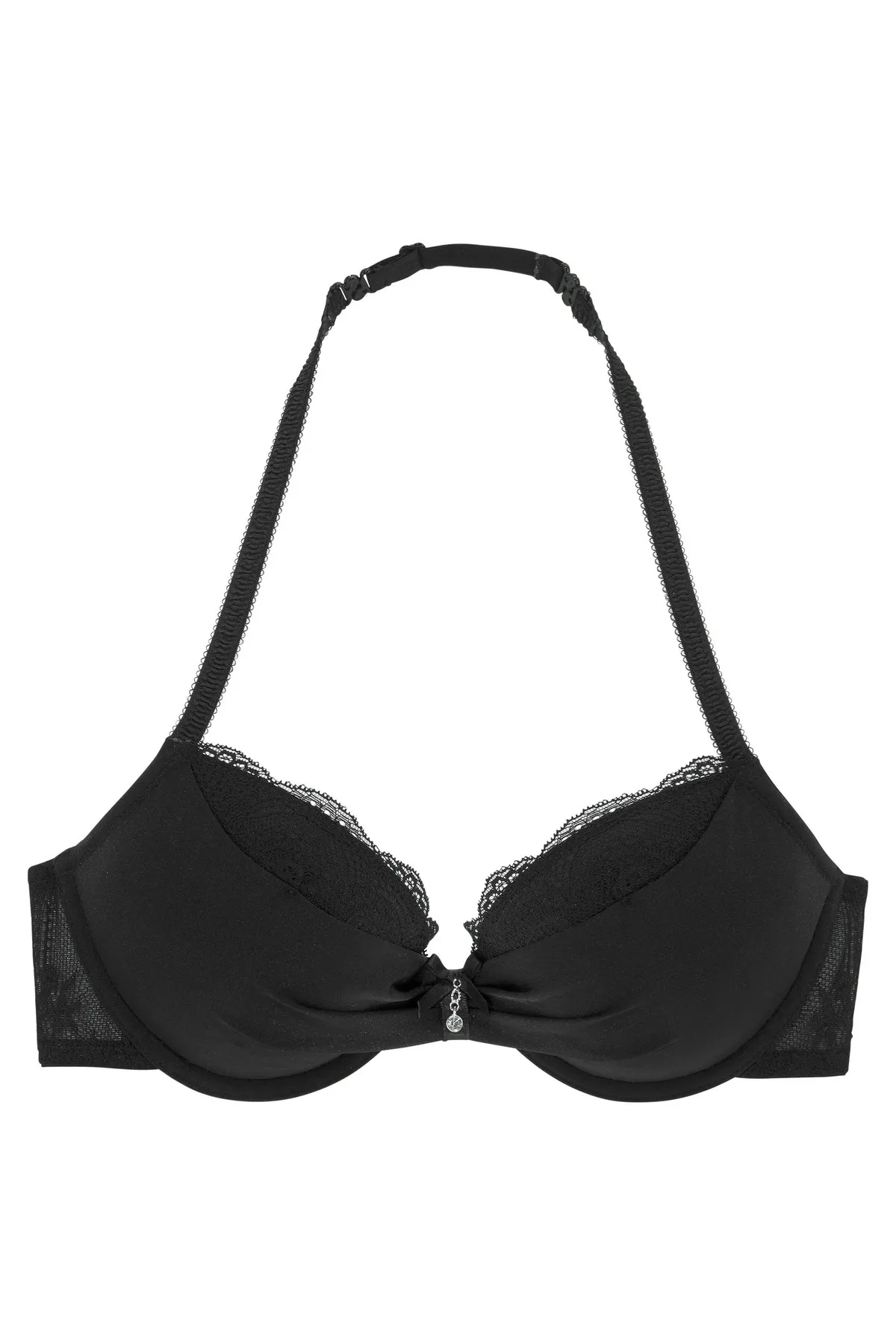 LASCANA  BH - Schwarz - Unifarben