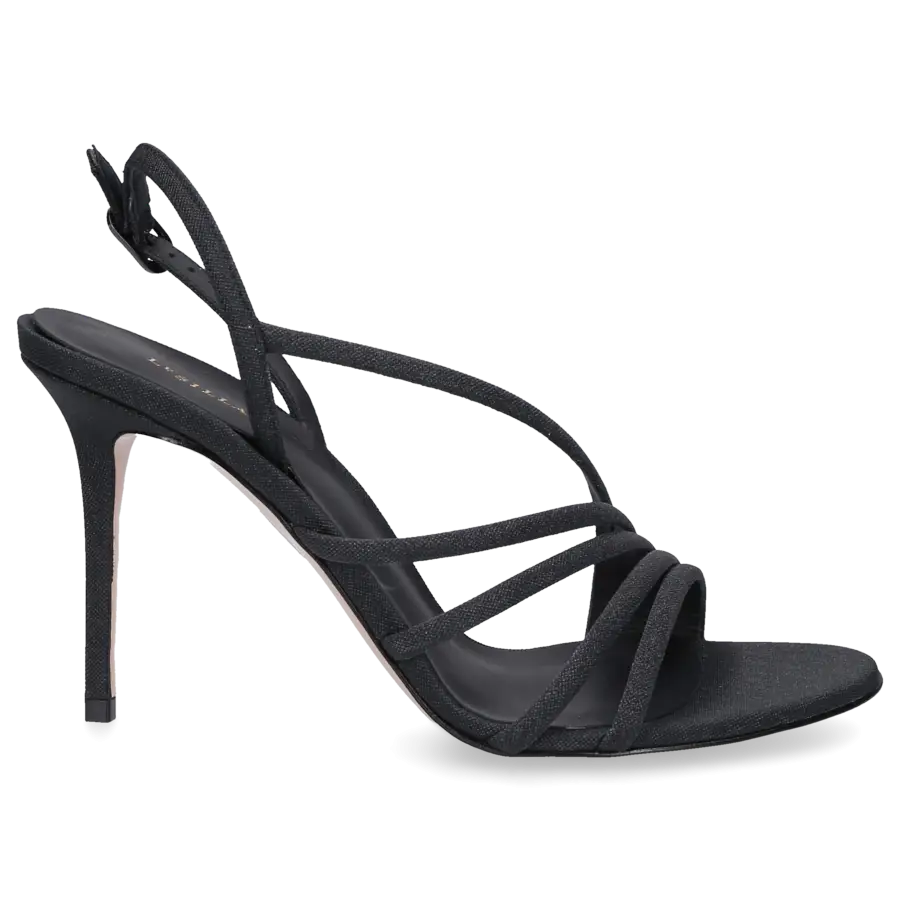 Le Silla - Sandalen SCARLET 85 Textil - schwarz