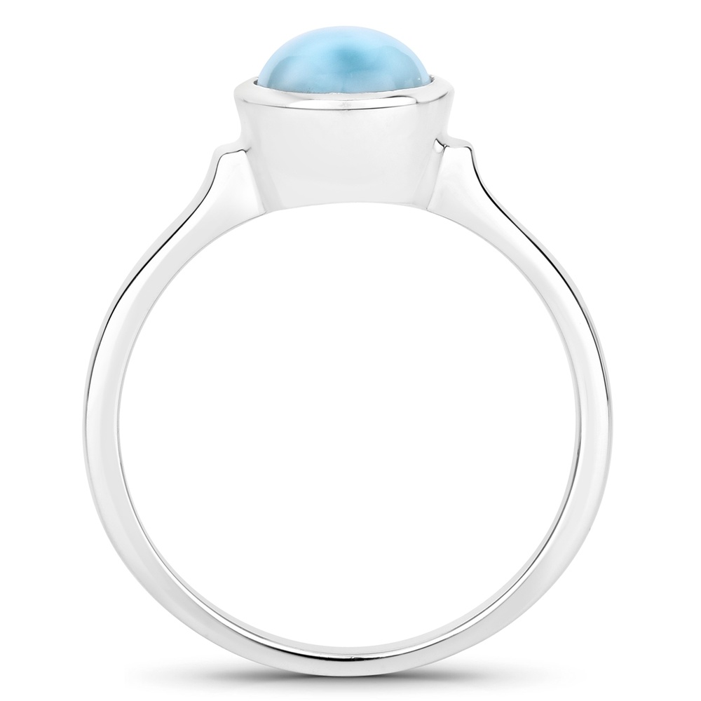 Rafaela Donata Bague Argent sterling Larimar en Argent Bague