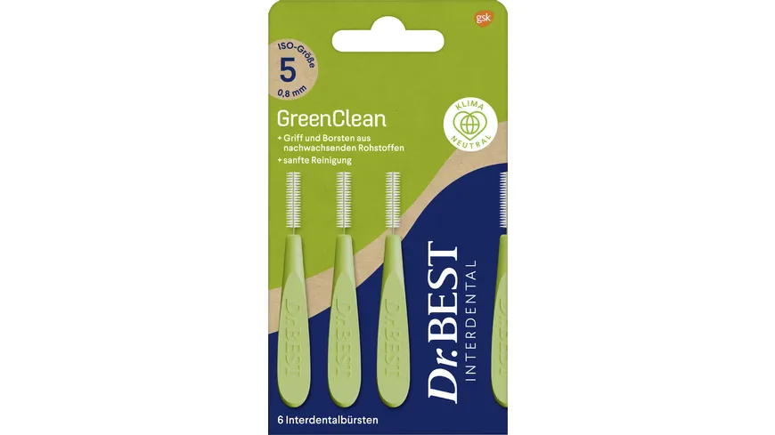 Dr.BEST Interdentalbürsten Größe 5 0,8mm