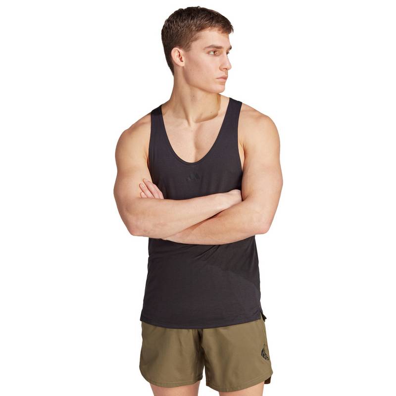adidas WORKOUT STRINGER Funktionstank Herren