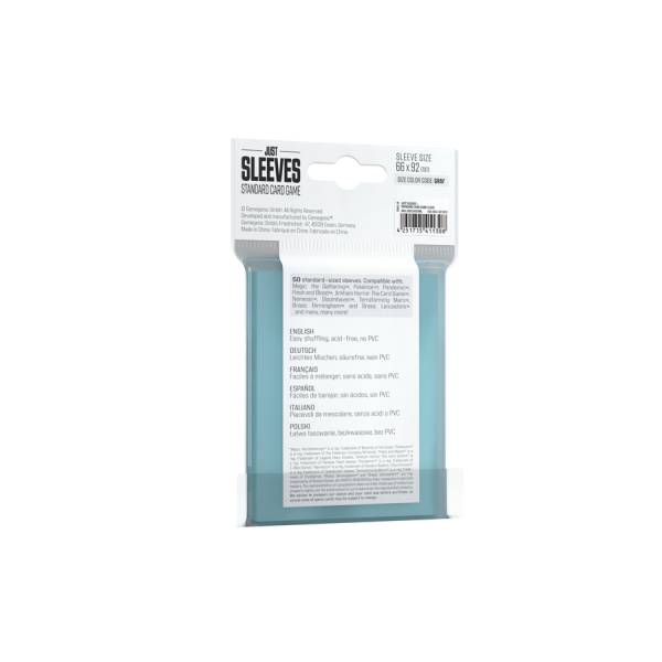 Just Sleeves – Standard Card Game Clear 66x92mm (50 Hüllen)