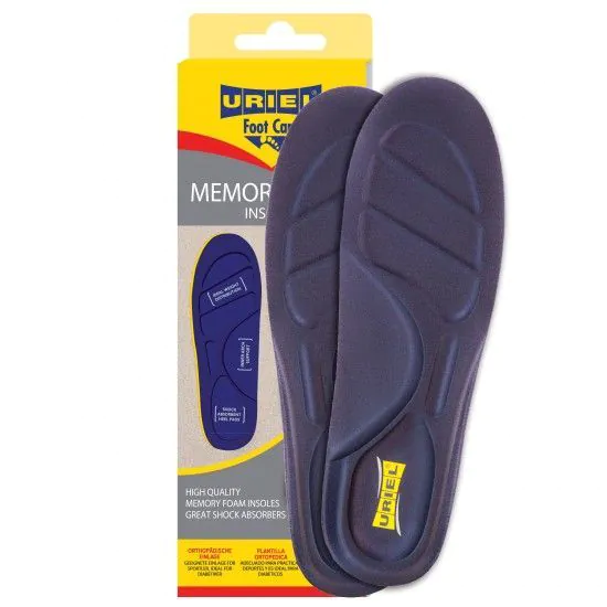 Uriel Memory Foam Einlegesohlen 35-37