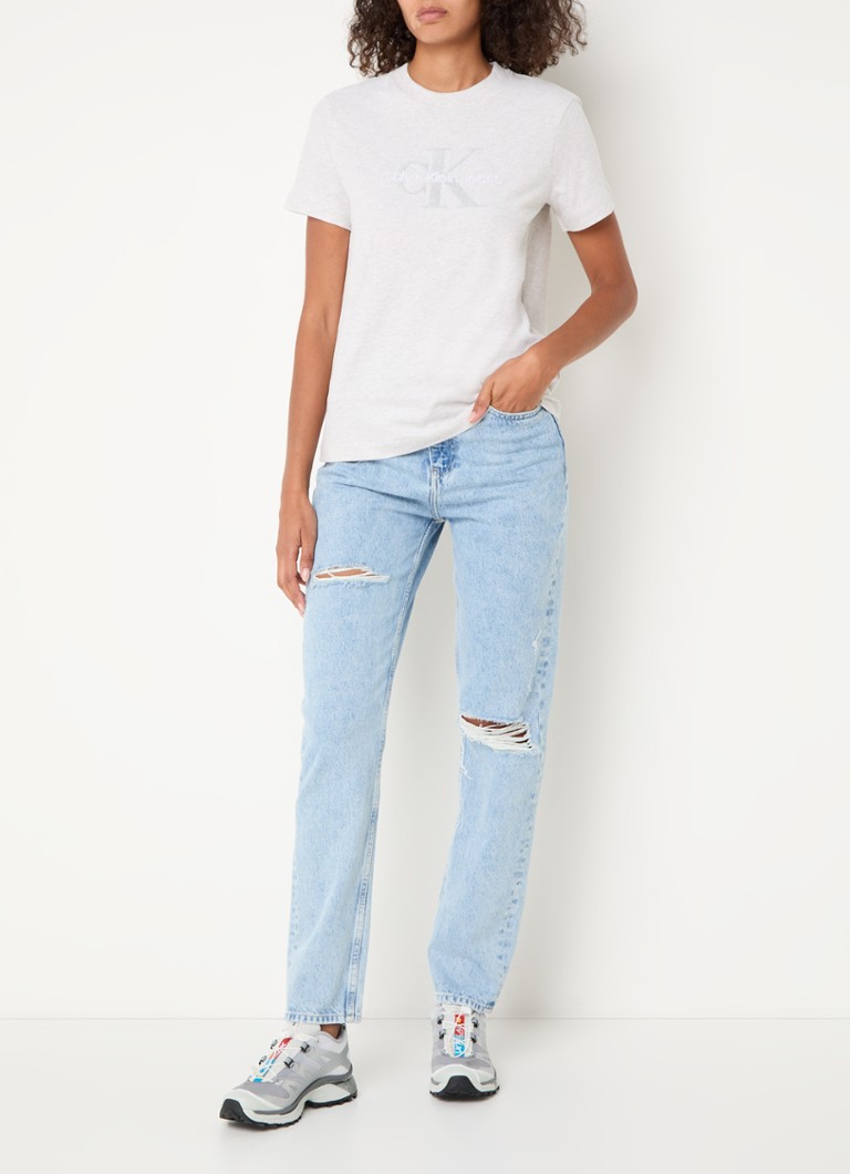 T-shirt Calvin Klein con logo ricamato