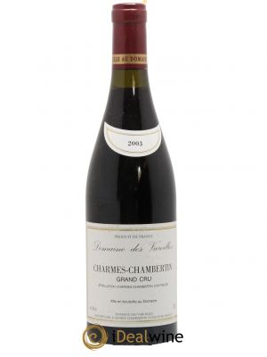 Charmes-Chambertin Grand Cru Varoilles (Domaine des)  2003 - Lot de 1 Bouteille