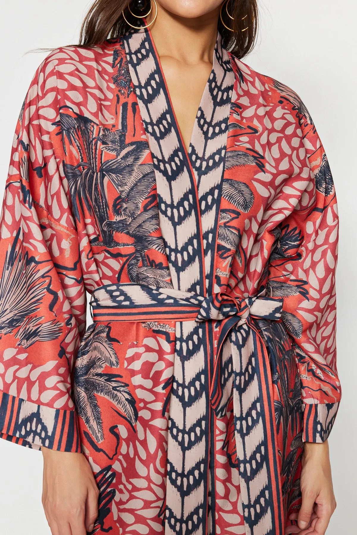 Trendyol Collection  Kimono & Kaftan - Braun - Regular Fit