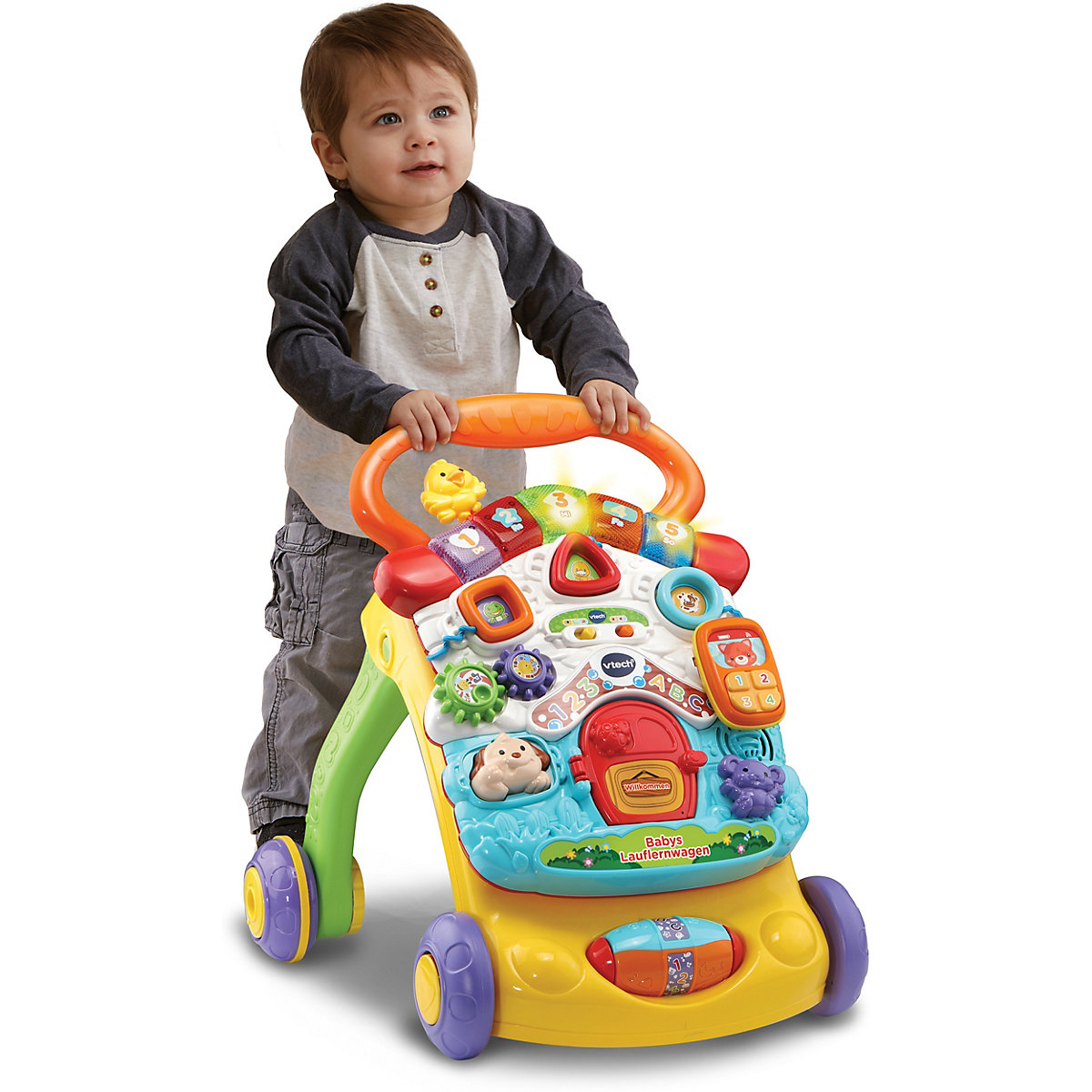 Babys Lauflernwagen