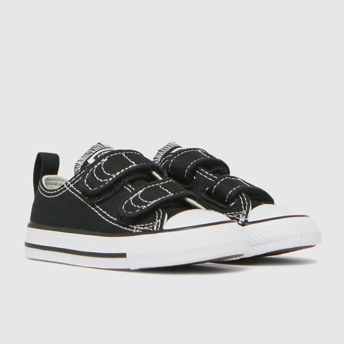 Converse svarta All Star Lo 2V småbarnsskor