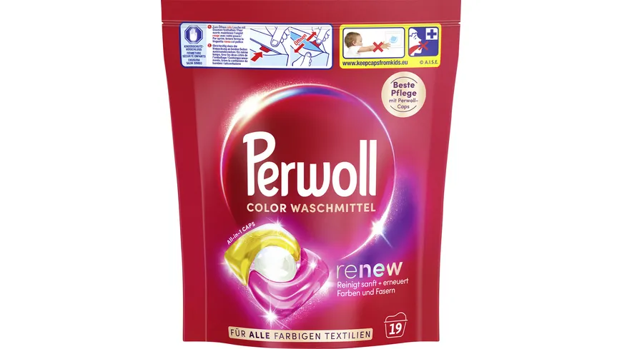 Perwoll Renew Color Waschmittel Caps 257 g