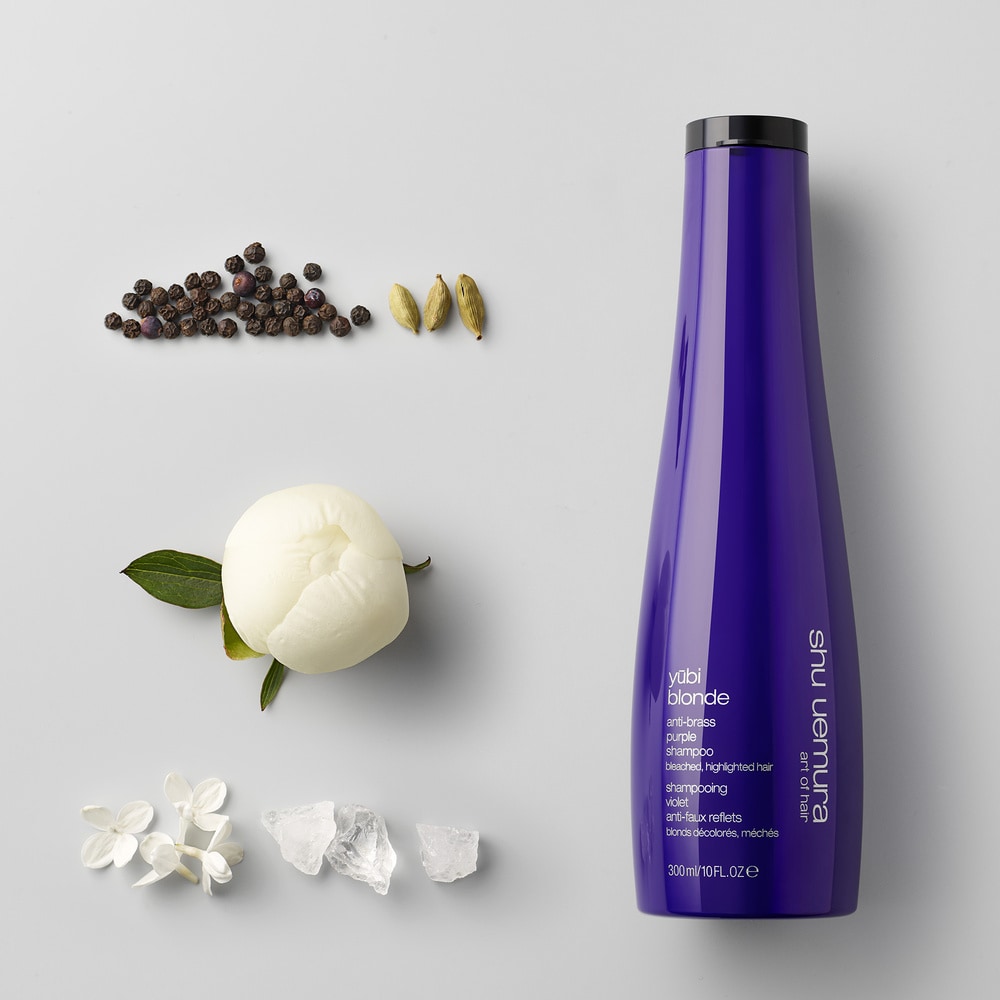 shu uemura art of hair Coffret routine shampoing et soin pour cheveux blonds, décolorés et méchés shampoing et soin