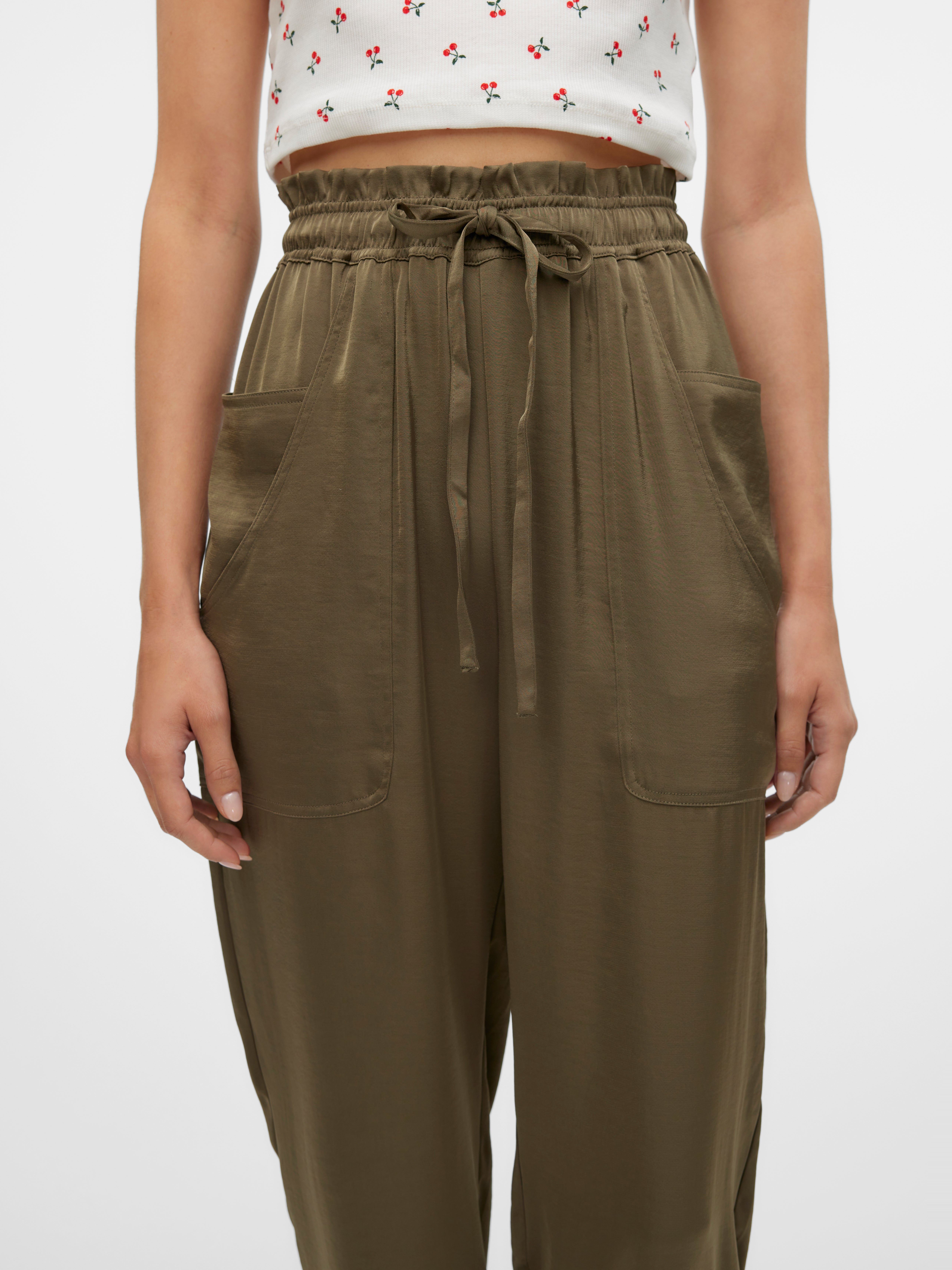 VMMARYS Hohe Taille Hose
