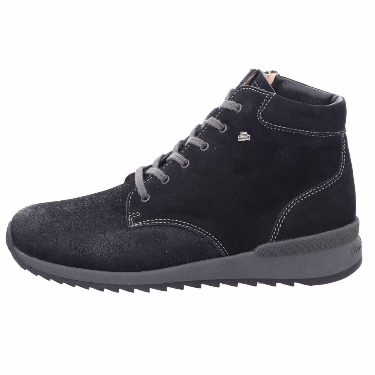 FINN COMFORT Schnür-Stiefeletten schwarz