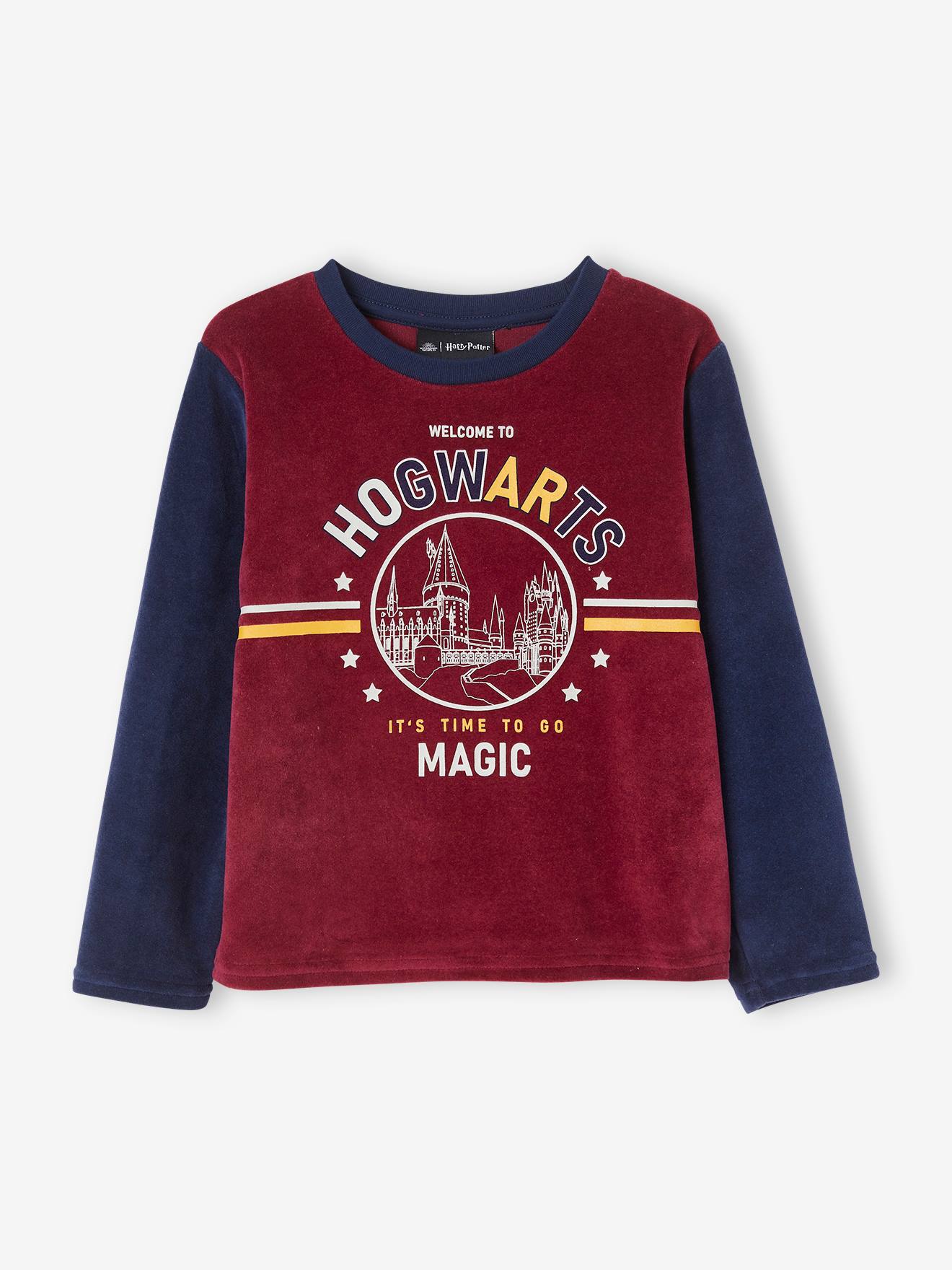 Pyjama Garçon en velours Harry Potter® bleu marine, bordeaux