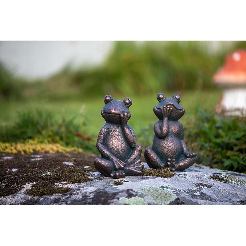 Home Frosk h 25 cm fiberclay