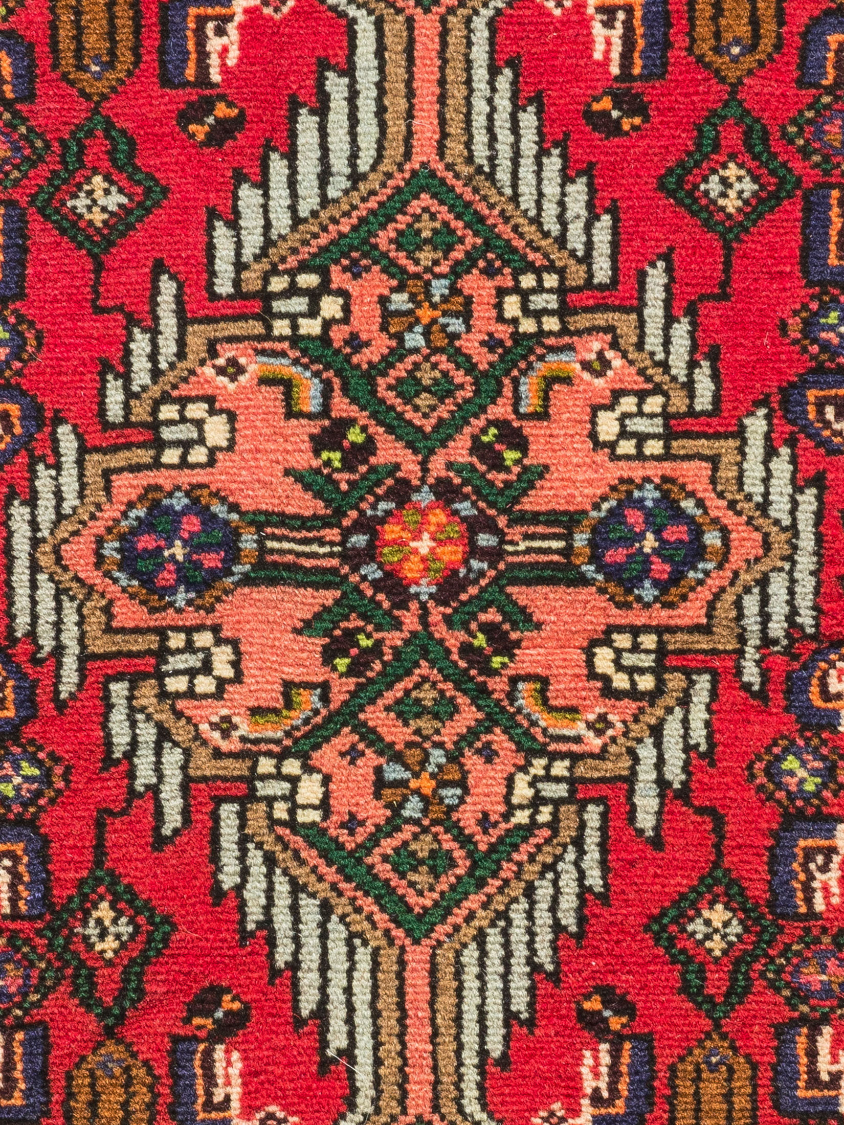 Tadjabad Hamadan ca. 75 x 120 cm, Unikat / Einzelstück