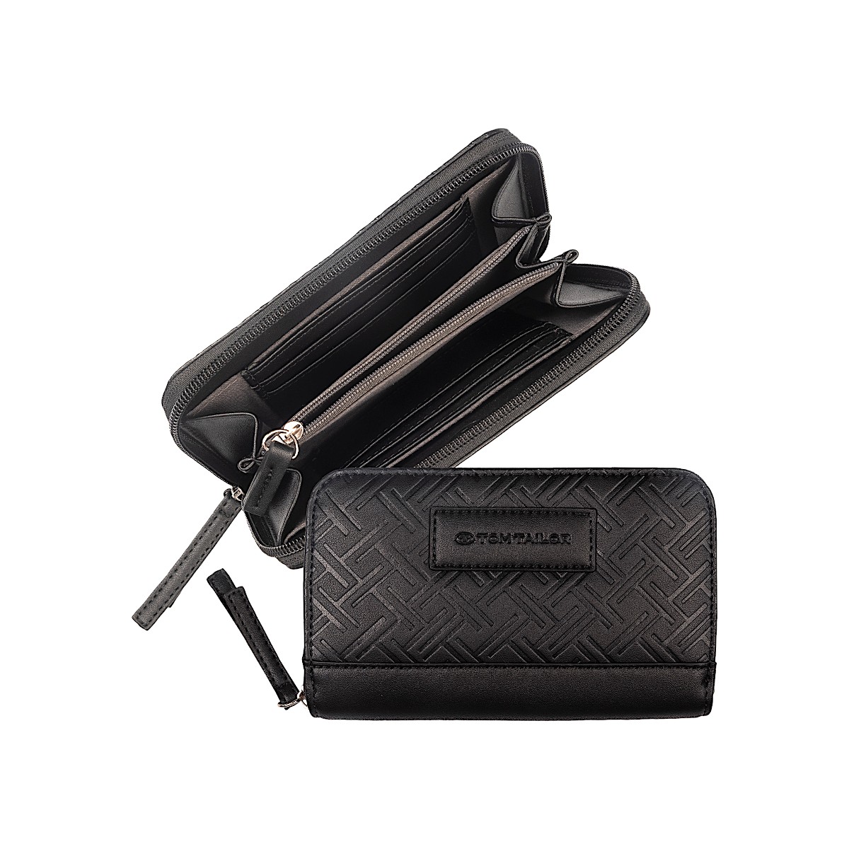 Tom Tailor Bags Mirenda Medium Zip 010718 Schwarz Schwarz