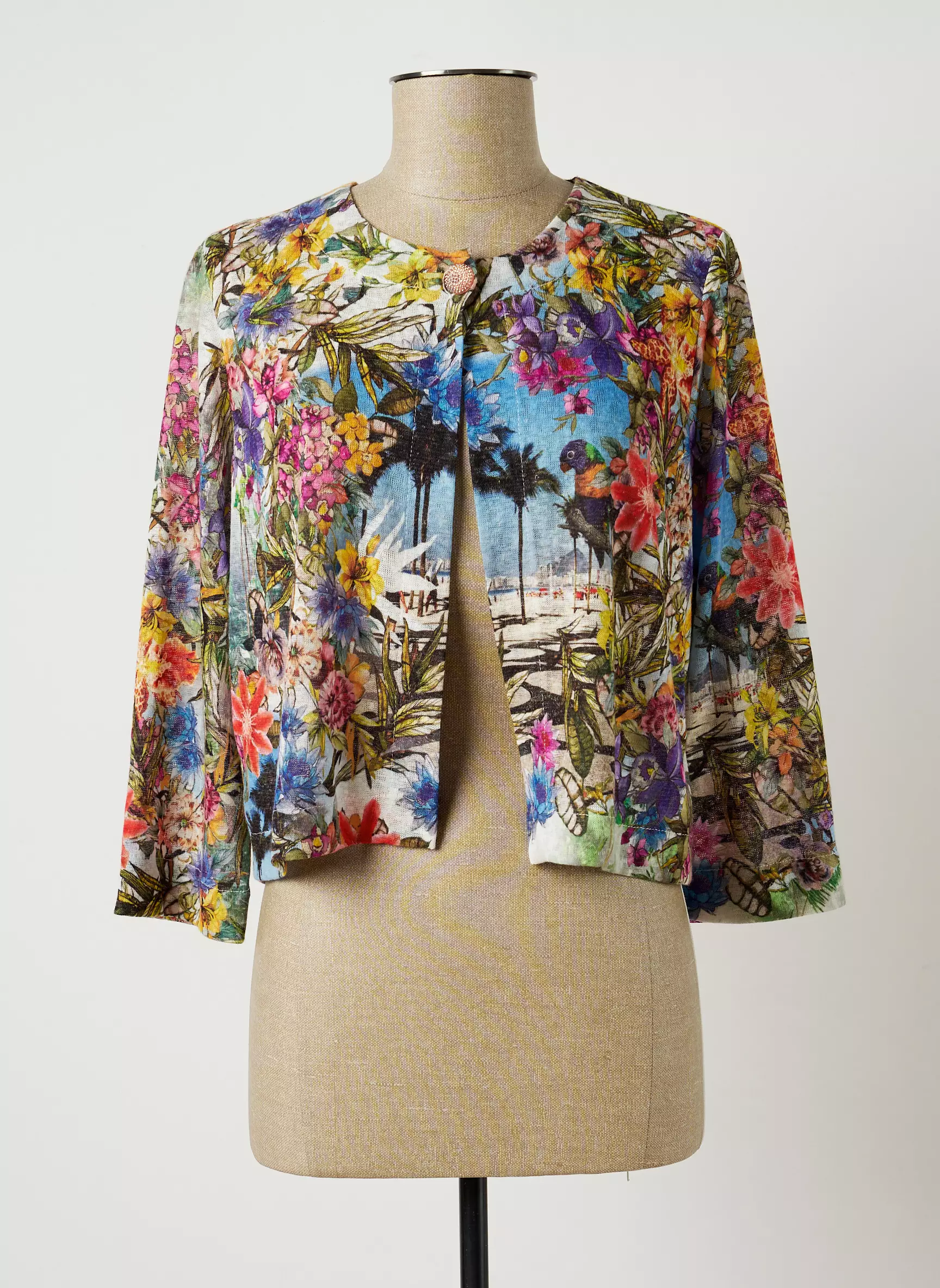 Saint Charles Cardigans Femme couleur vert