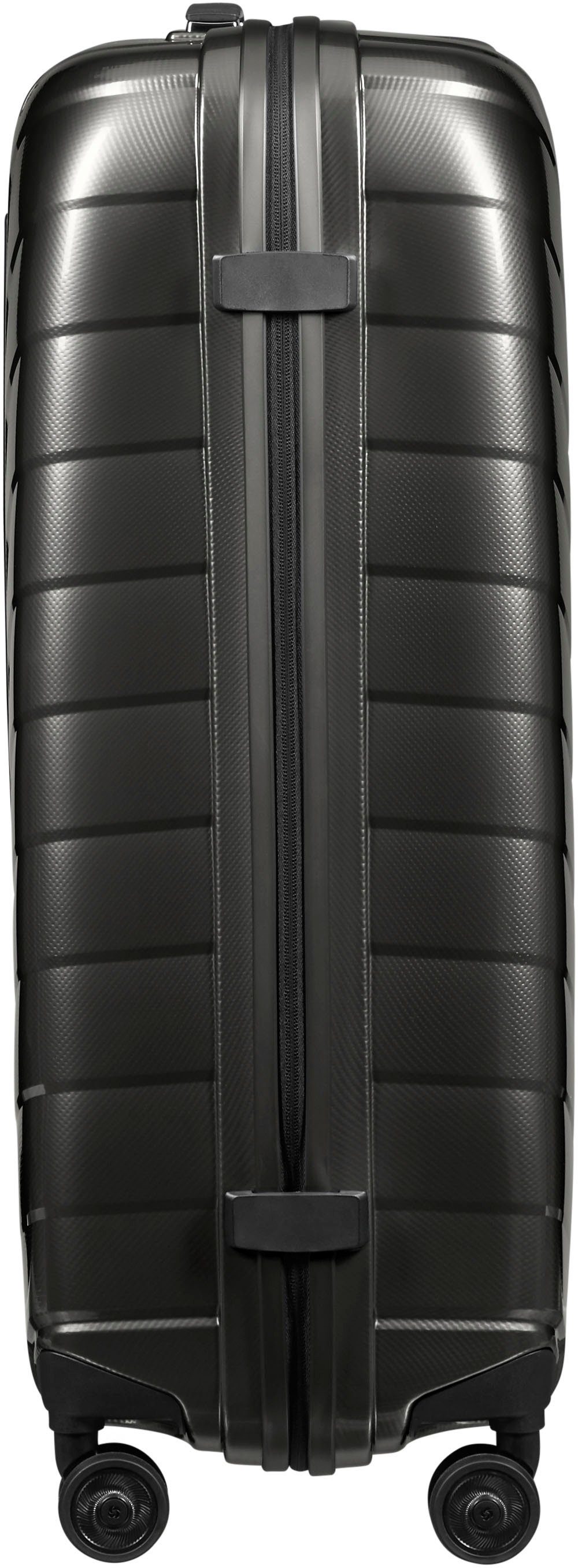 Samsonite Hartschalen-Trolley Attrix, anthracite, 75 cm, 4 Rollen, Made in Europe