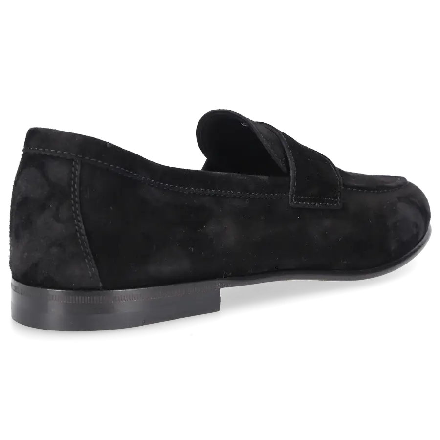 Henderson - Loafer 74400 Veloursleder - schwarz
