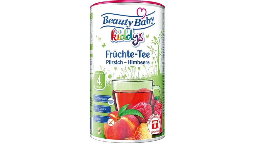 Beauty Baby Kiddys Früchte-Tee Pfirsich-Himbeere 190 g
