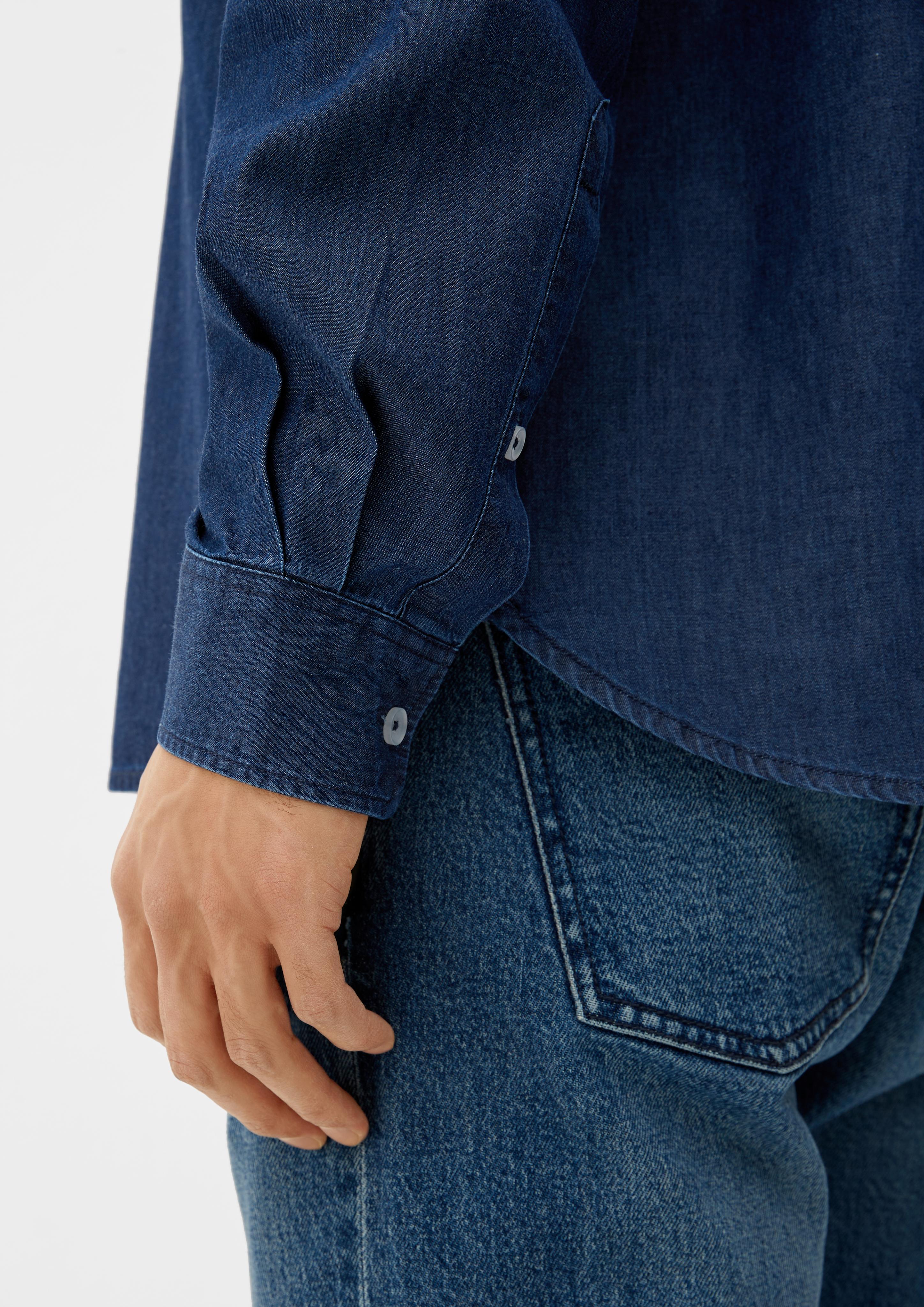 Regular: Denim-Hemd mit Button Down-Kragen  2125836-57Y1