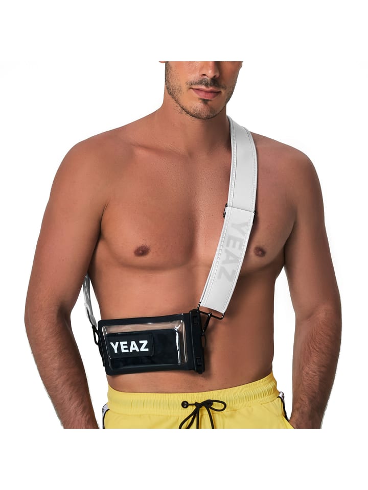 YEAZ OCEAN SHOT Neopren-Gurt mit Handytasche in weiß günstig kaufen onesize