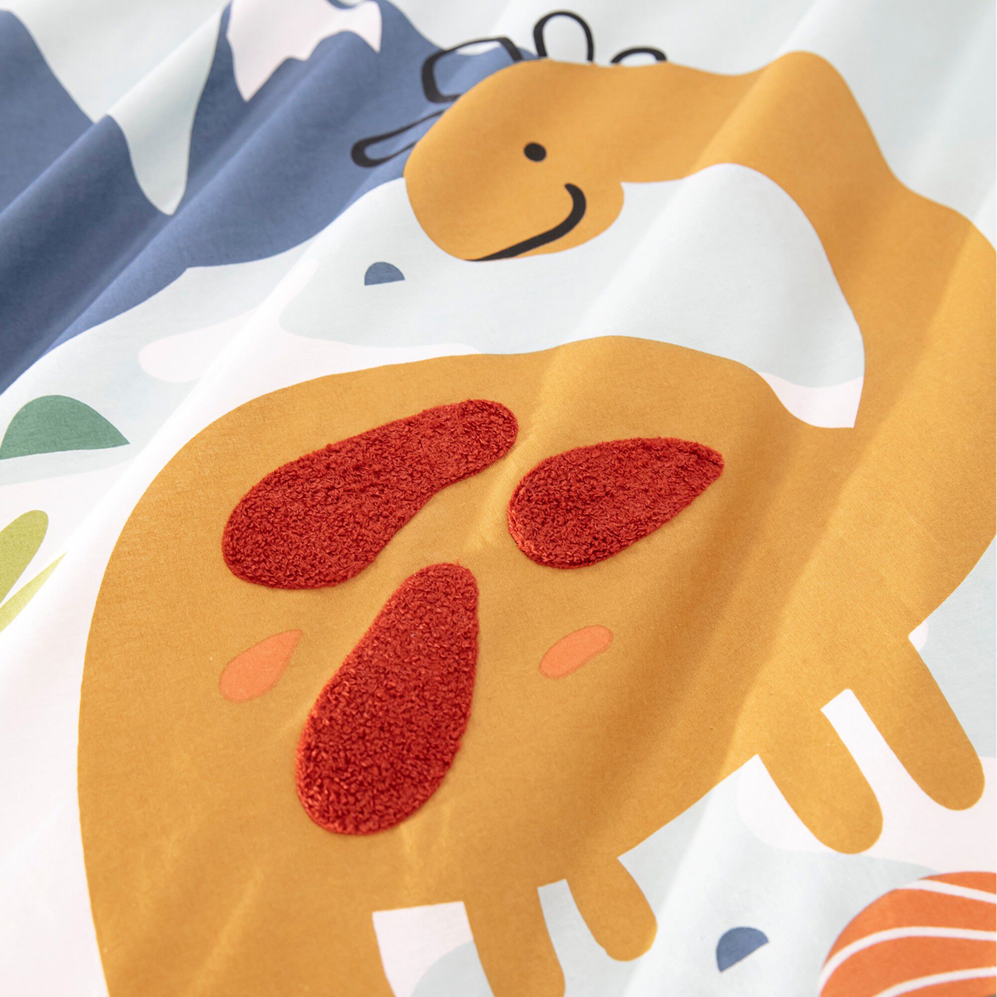 Parure de lit Dinosaure relief