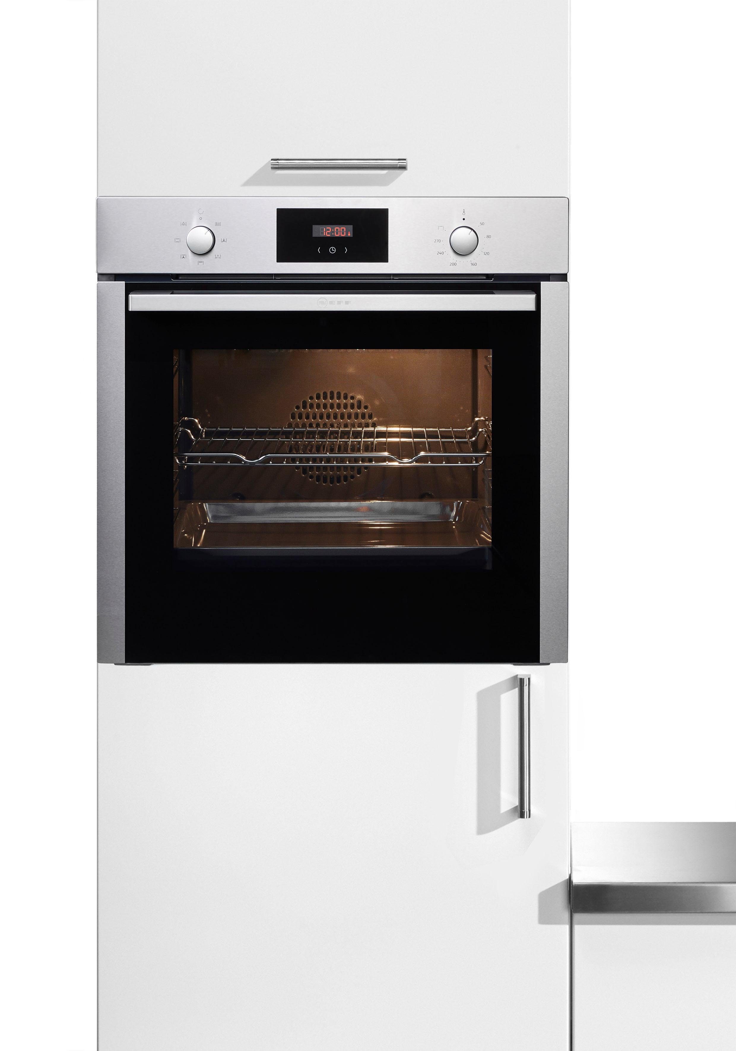 NEFF Backofen N 30 B1CCC0AN0, mit Teleskopauszug nachrüstbar, CircoTherm®-Heißluft