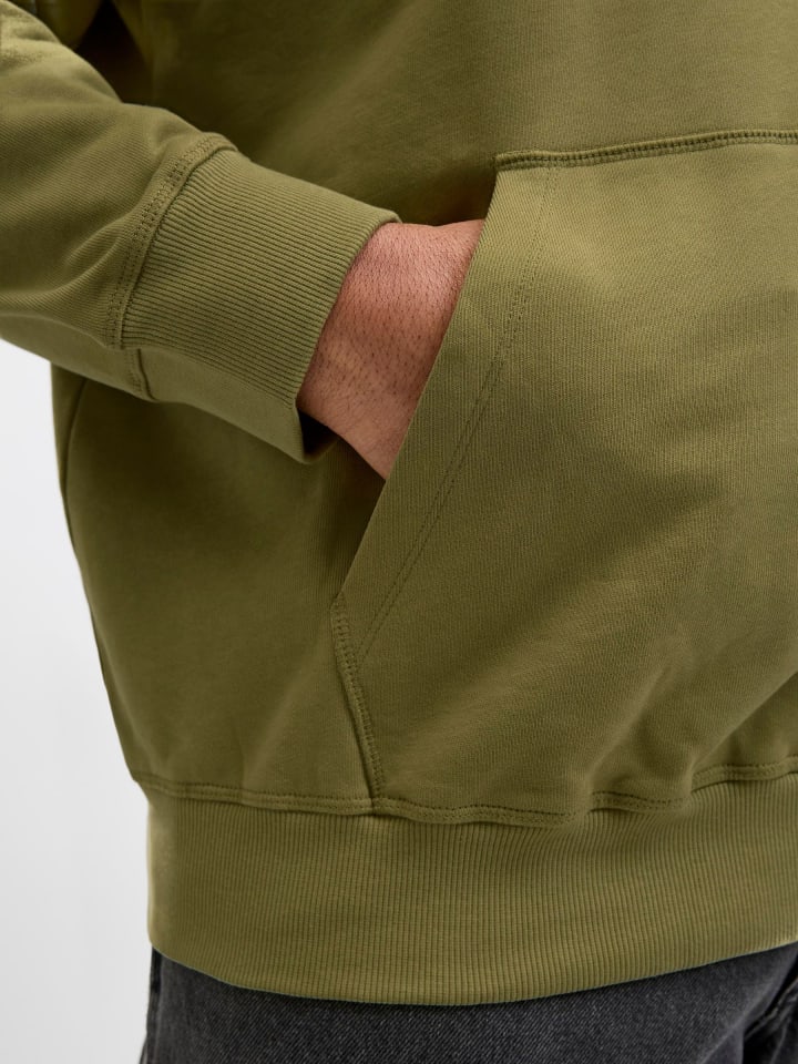 JACK & JONES PLUS Kapuzenpullover in Cedar günstig kaufen