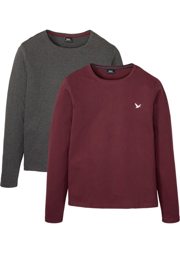 Langarmshirts (2er Pack)
