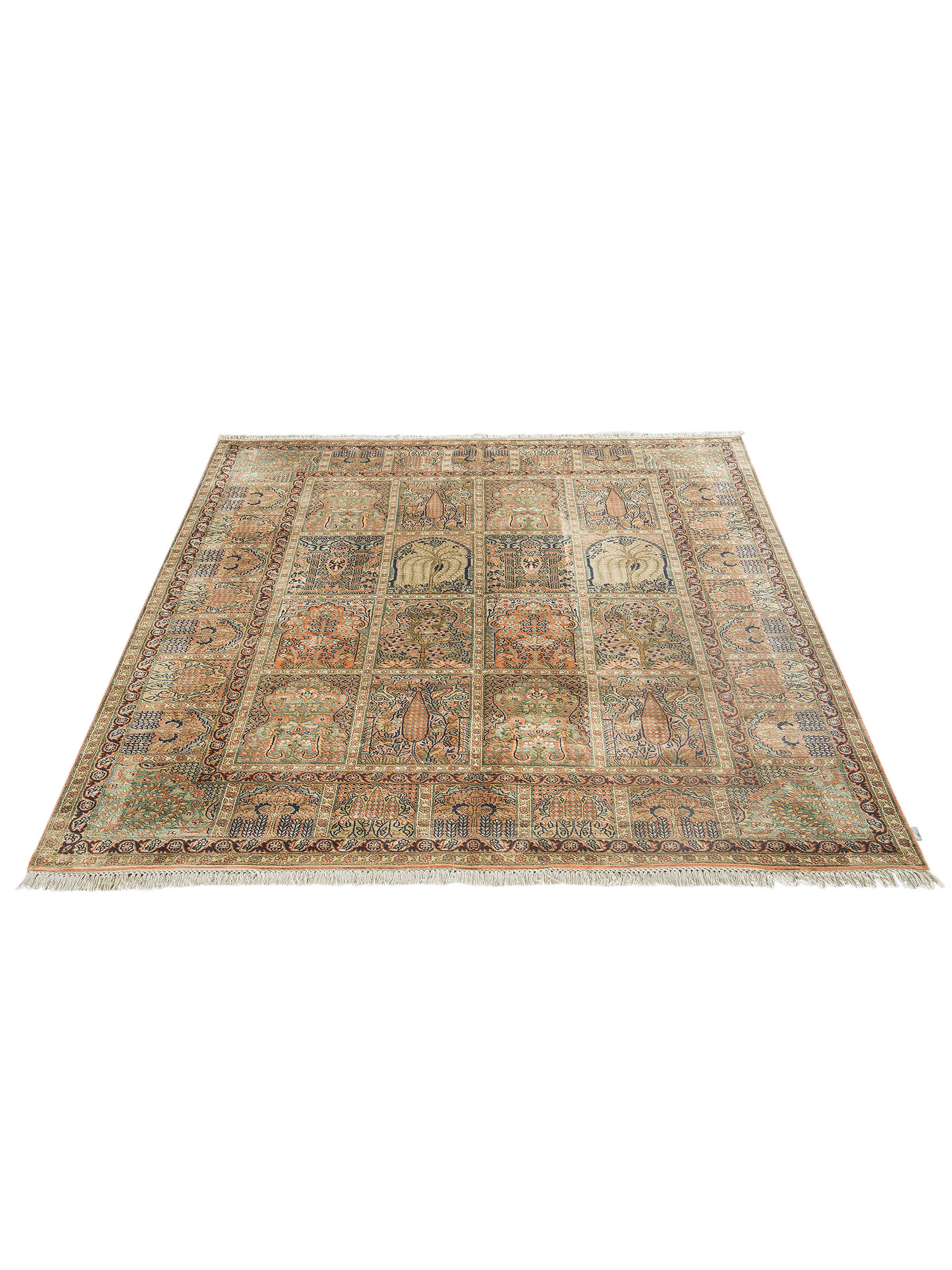 Kaschmir Seide 18/18 ca. 162 x 217 cm, Unikat / Einzelstück