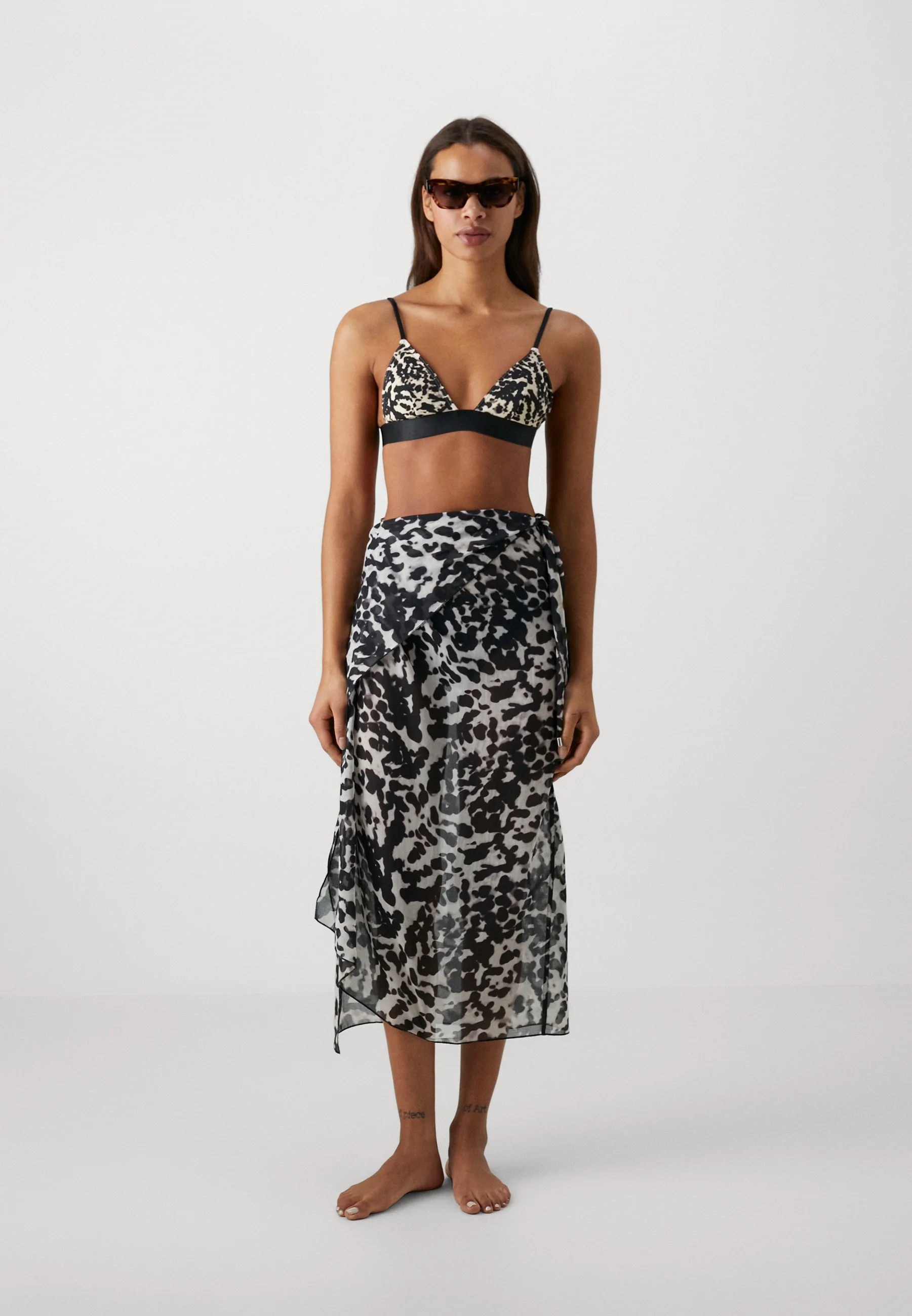 Calvin Klein Swimwear TRIANGLE - Top de bikini
