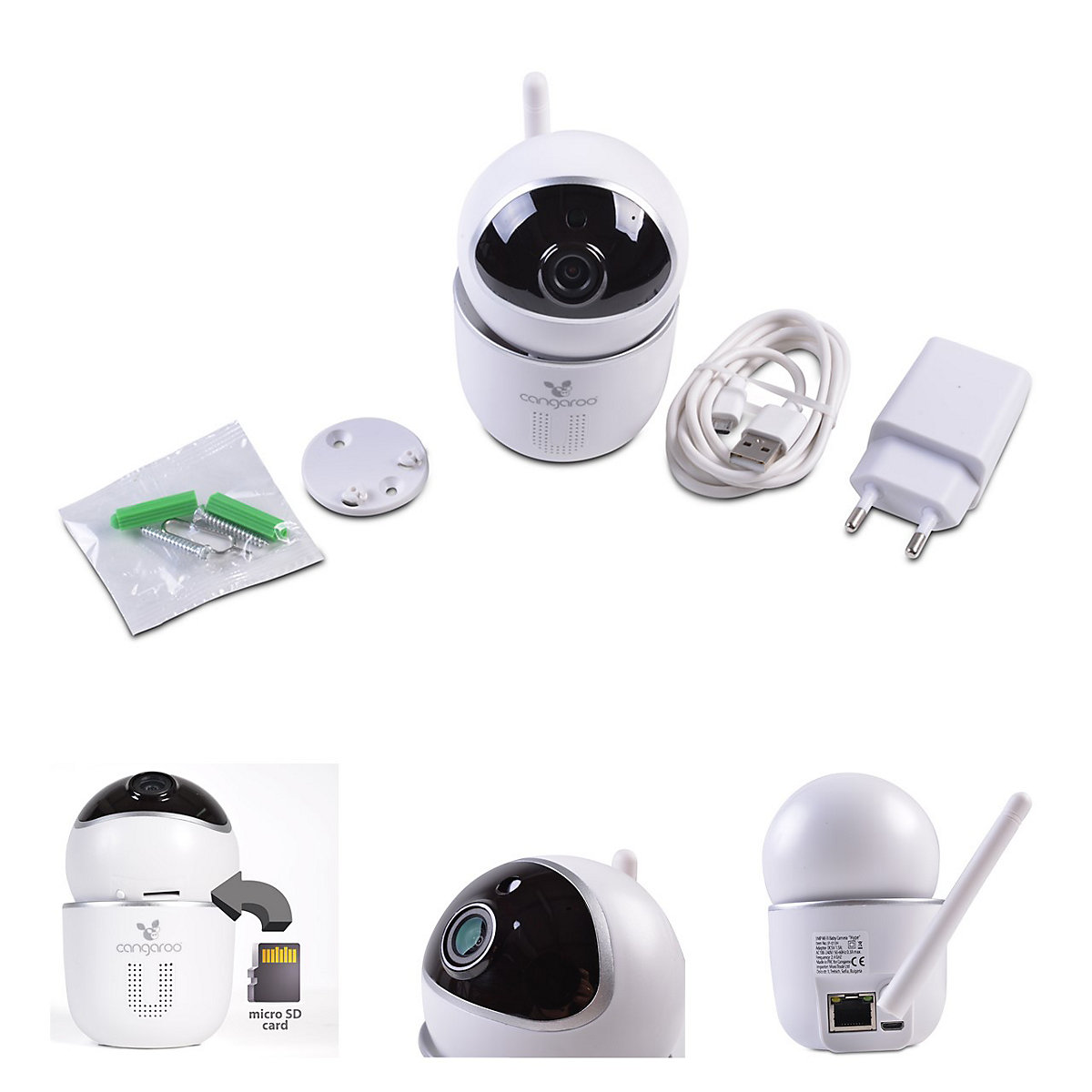 Babyphone Hype, Wi-Fi/Lan Babyphone