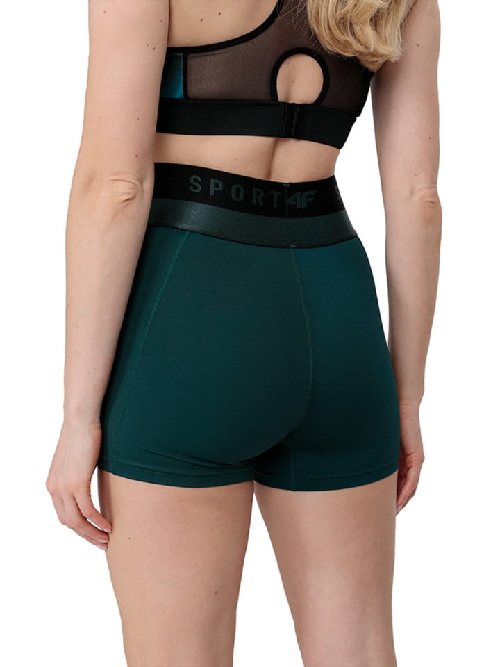 4F Fahrradshorts in Dunkelgrün günstig kaufen