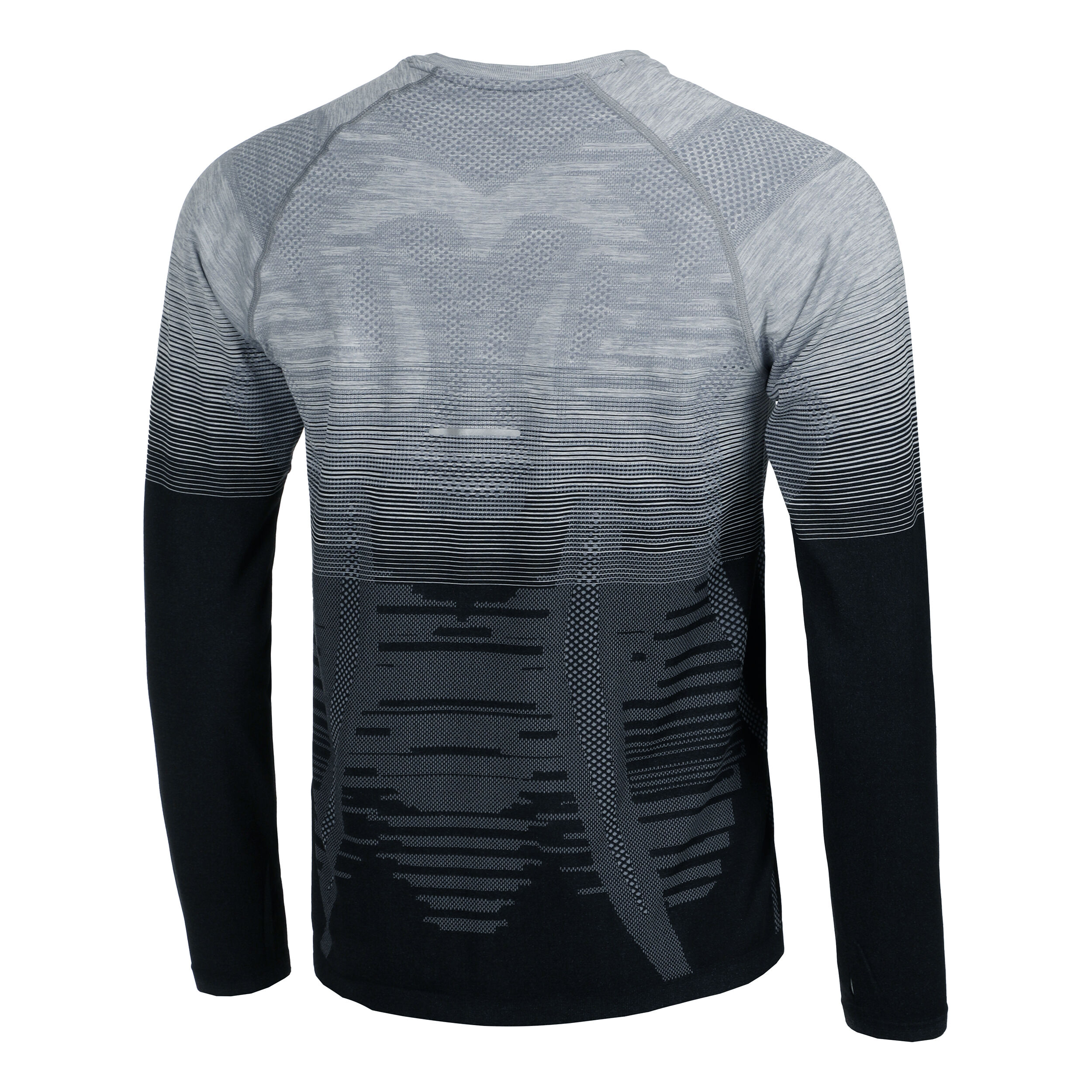 Seamless Lauftop Herren - Schwarz, Grau
