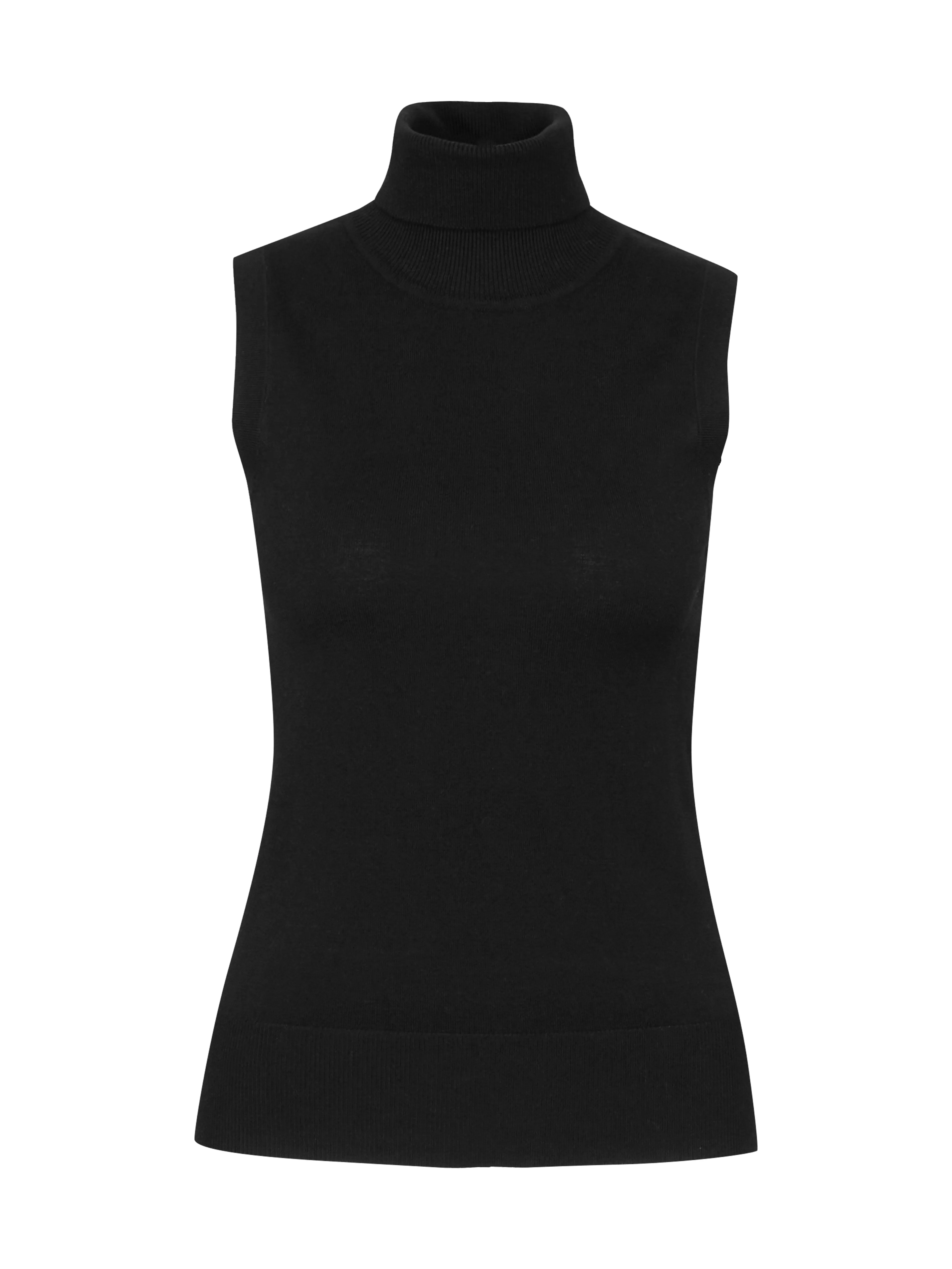 Schwarzer Damen-Rollkragenpullover ORSAY