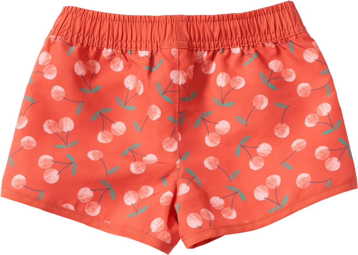 Badehose mit Kirschen-Muster, rot, Gr. 98/104, 1 St