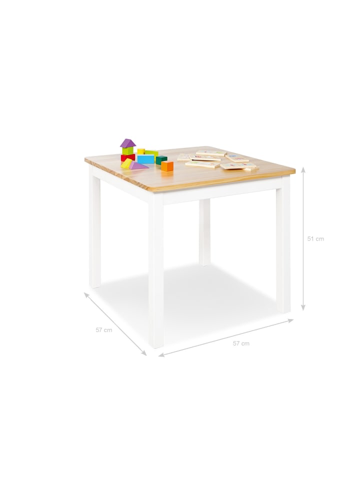 Pinolino 3-tlg. Set Kindersitzgruppe 'Fenna' in weiß günstig kaufen onesize