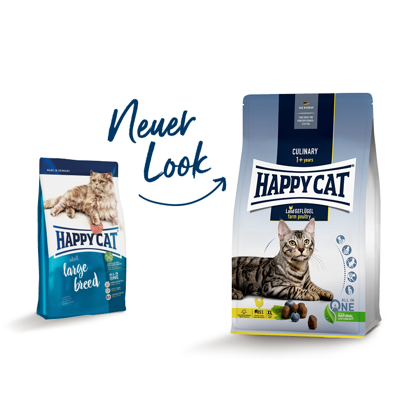 HAPPY CAT Trockenfutter HAPPY CAT Culinary Adult Land Geflügel 1,3 kg