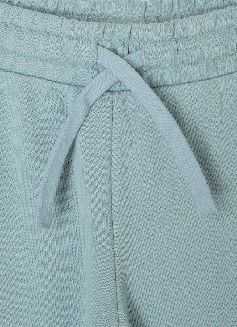 Benetton Tapered fit jogging trousers with logo embroidery