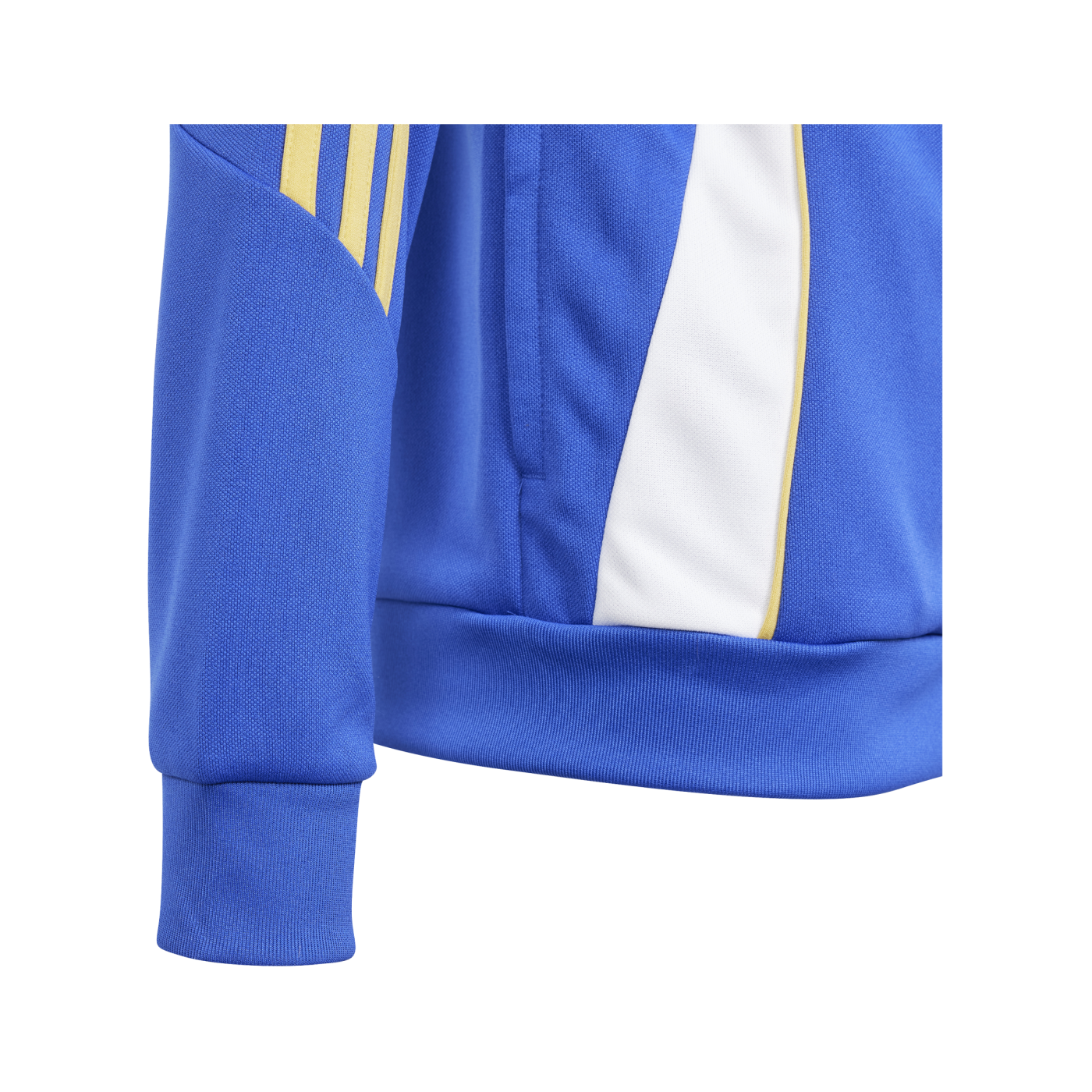 adidas Messi Trainingsjacke Kids Blau Weiss
