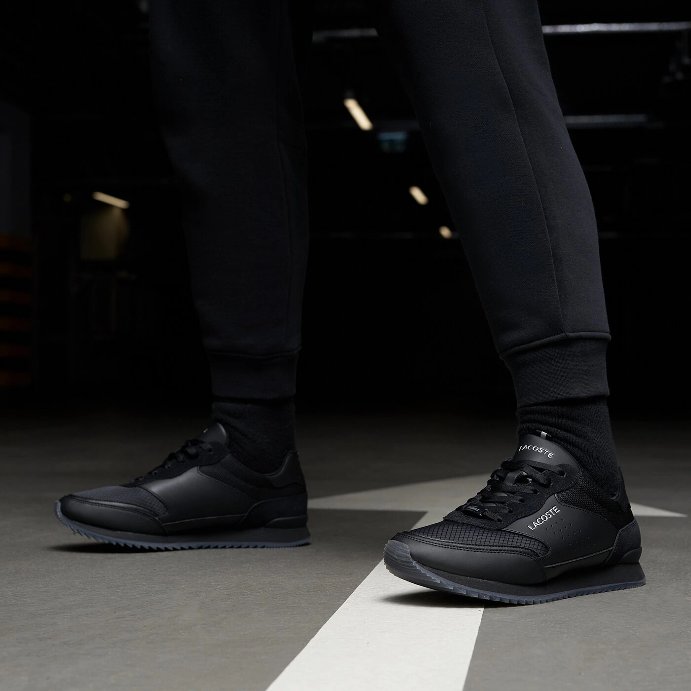 LACOSTE PARTNER LUXE 0121 1 QSP SMA Schwarz