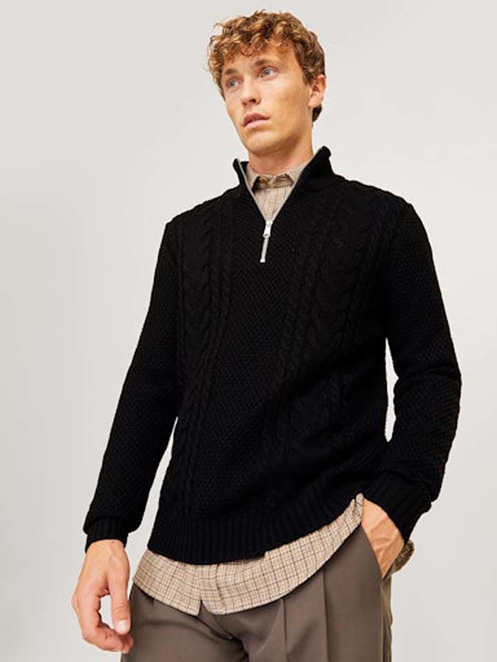 Jack & Jones Pullover in Schwarz günstig kaufen