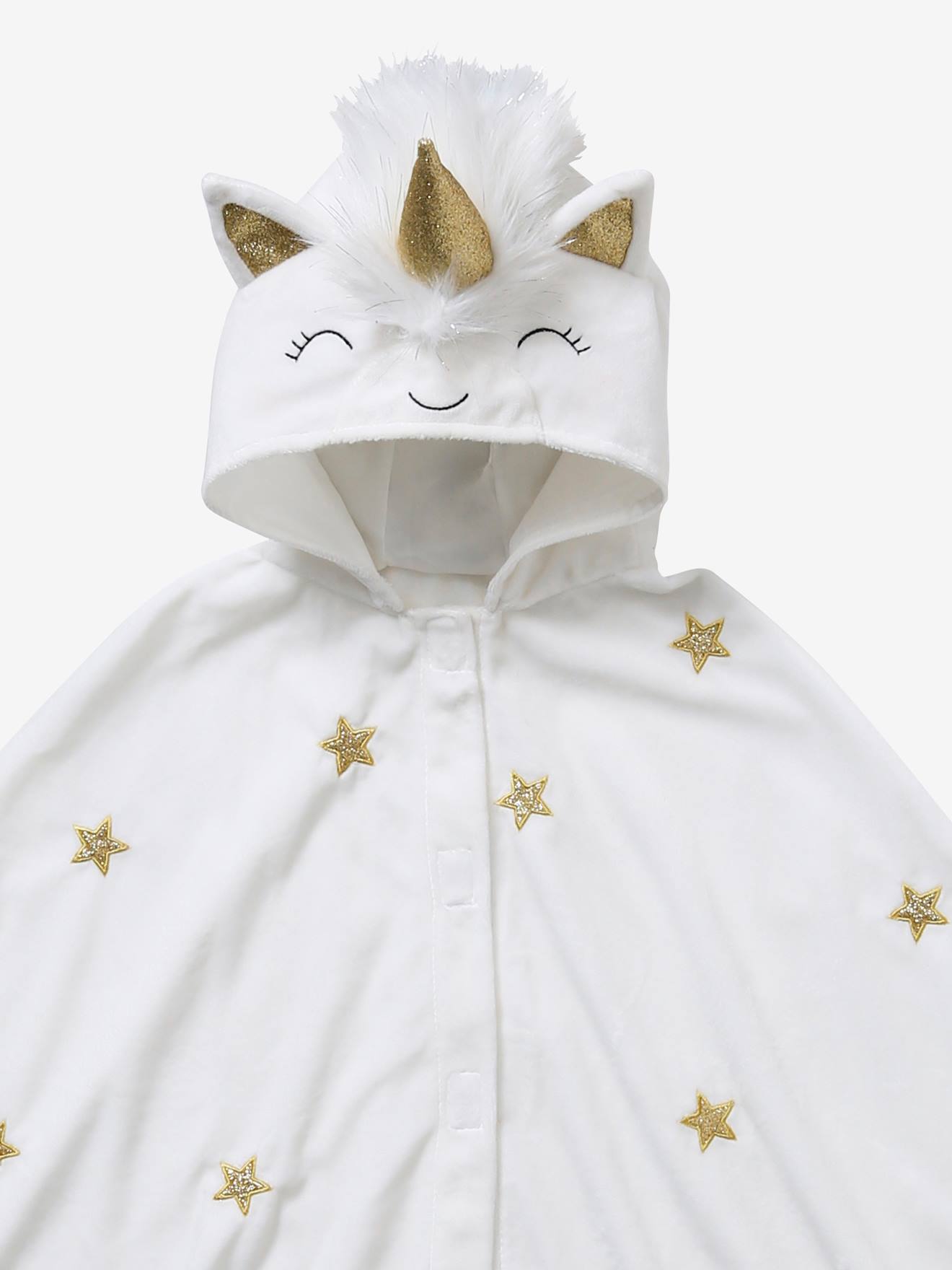 Déguisement cape licorne blanc