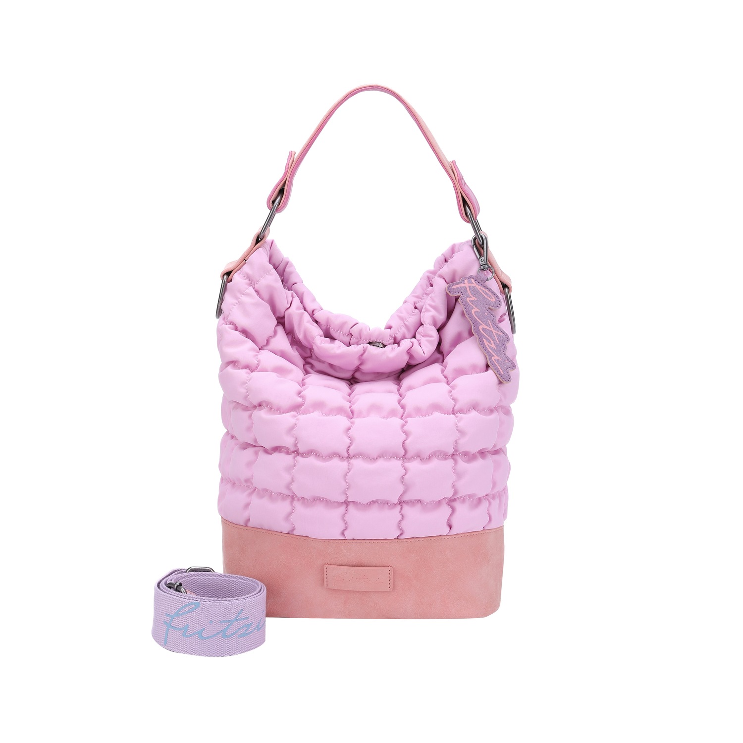 Schultertasche Olga Limited Bubble mit abnehmbarem Logoanhänger