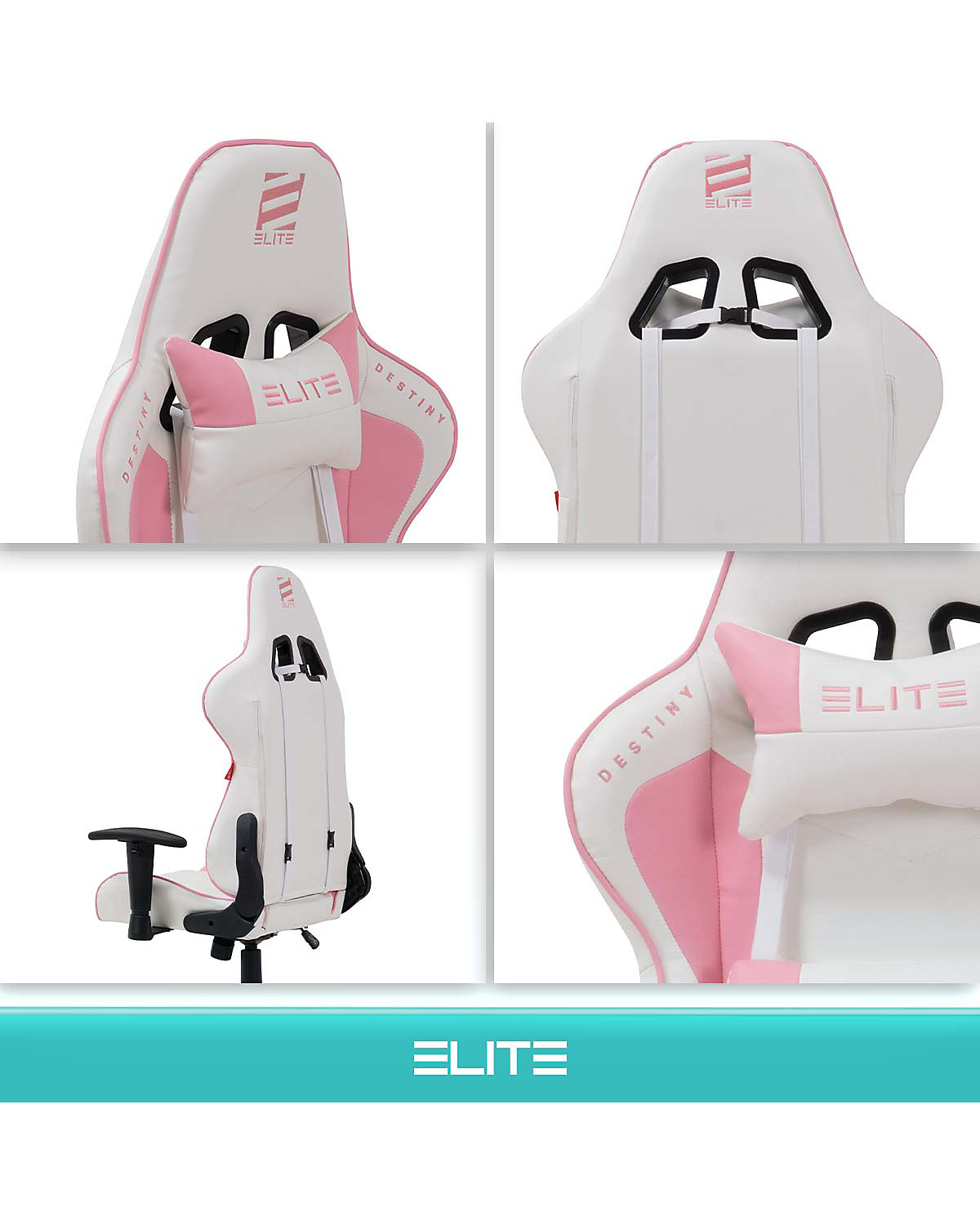 Gaming Stuhl DESTINY MG200 - Ergonomischer Racing Gaming Stuhl - Auch als RGB